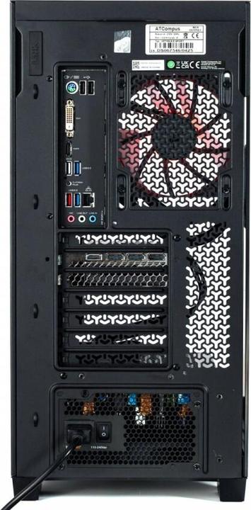 Actual product image Optimus Computer E-Sport GB550T-CR8 Ryzen 7 5800X/16GB/1TB/RTX 5060 Ti 16GB/W11H