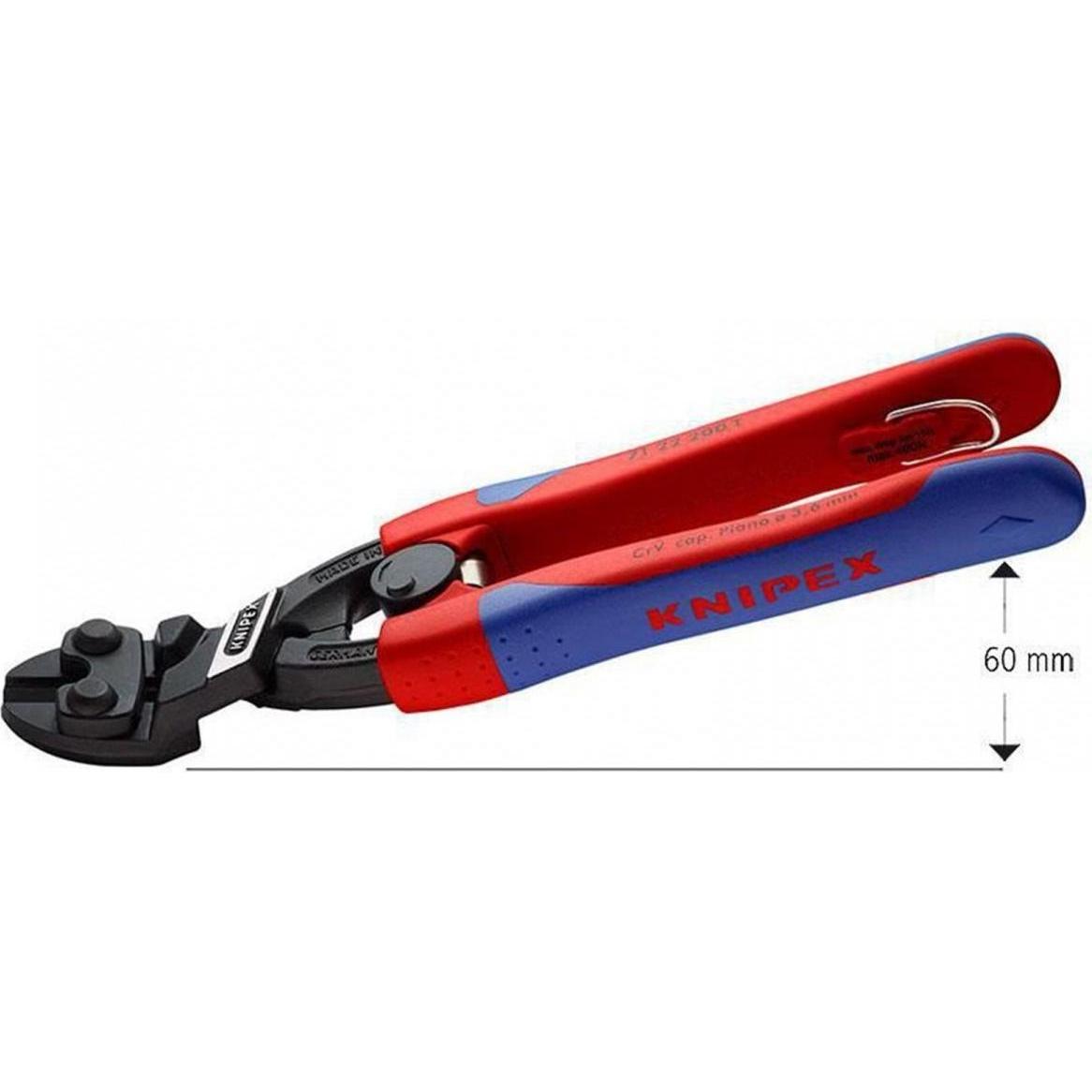 Thumbnail - Knipex, Bolzenschneider + Seitenschneider, CoBolt (200 mm)