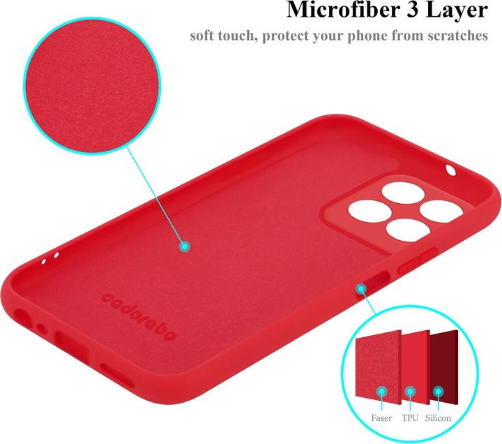 Image du produit Cadorabo Coque pour Honor X8 5G TPU Liquid Silicone Case (Honor X8)