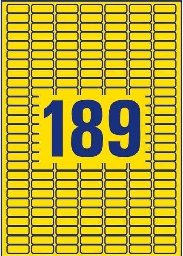 Actual product image Avery Farbige Etiketten, ablösbar