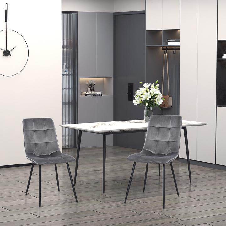 Image du produit Homcom Esszimmerstuhl 2er-Set