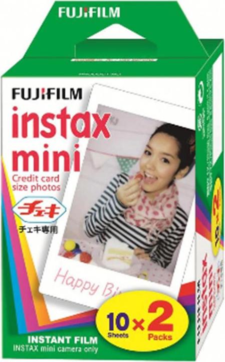 Actual product image Fujifilm Instax Mini Film (2 x 10)