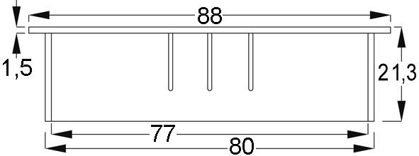 Immagine prodotto OK-Line Passaggio cavi (Foro cavo, 6.70 cm)