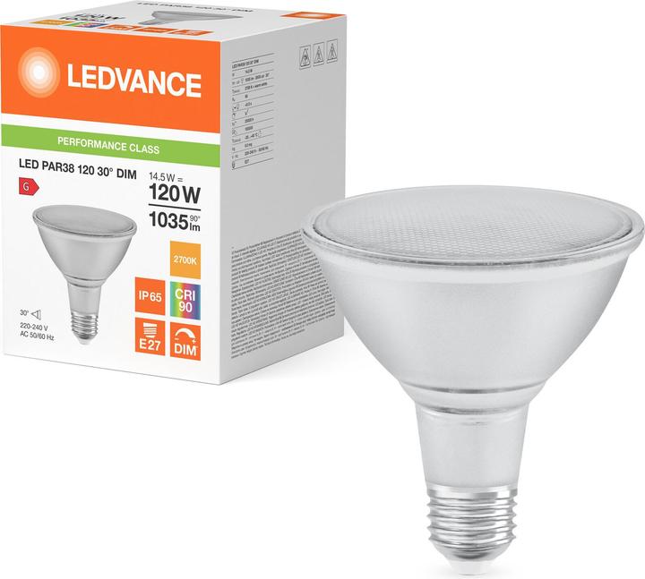 Actual product image Ledvance LED reflector lamp (E27, 1035 lm, 6 x)