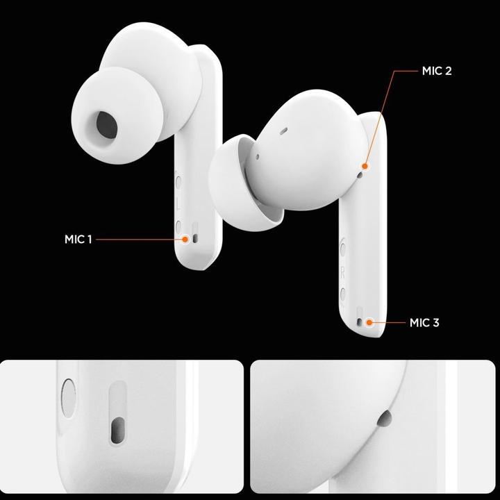 Produktbild Spigen TWS Headphones SA2402 ANC PRO white (ANC, 8 h, Kabellos)