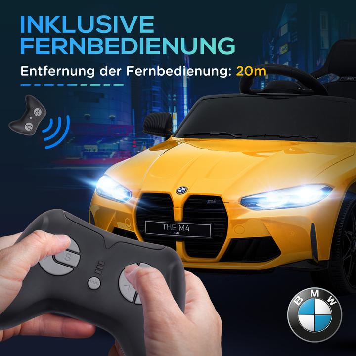 Immagine prodotto Aiyaplay Kinder Elektroauto Kunststoff, Metall Gelb (12 V)