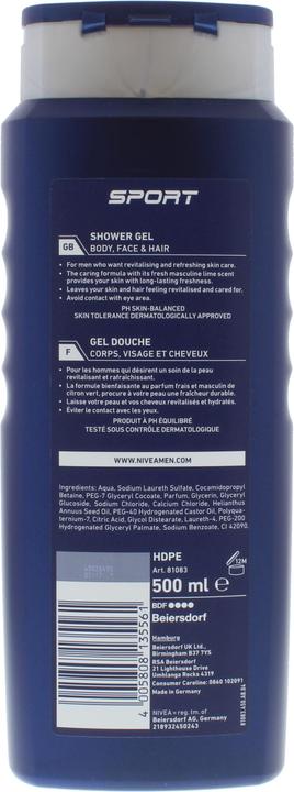 Produktbild NIVEA Sport (500 ml)