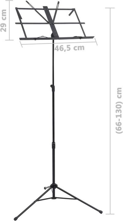 Produktbild vidaXL Notenständer