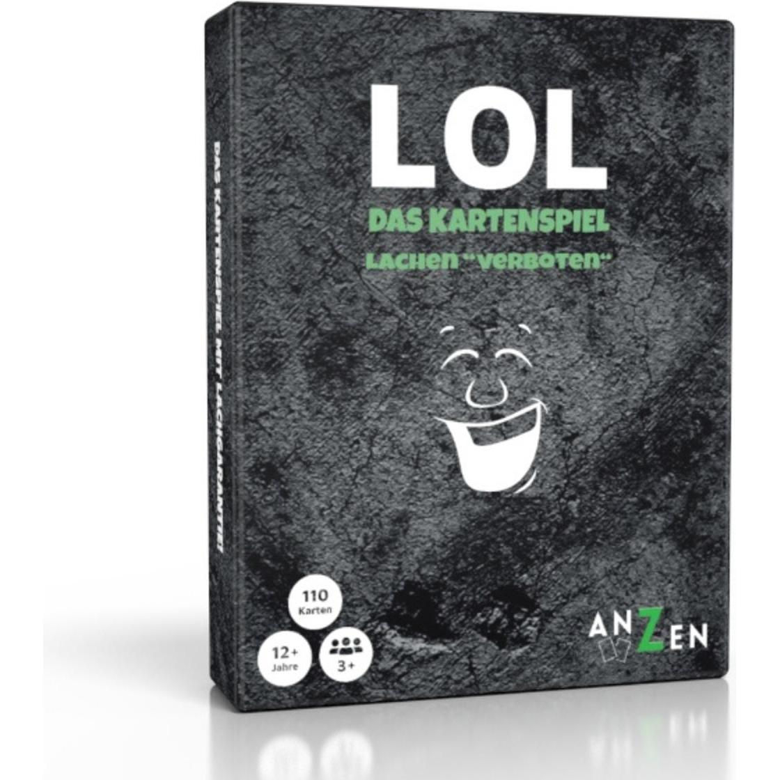 Anzen Spiele ANZEN - LOL Das Kartespiel - Lachen verboten (Deutsch)