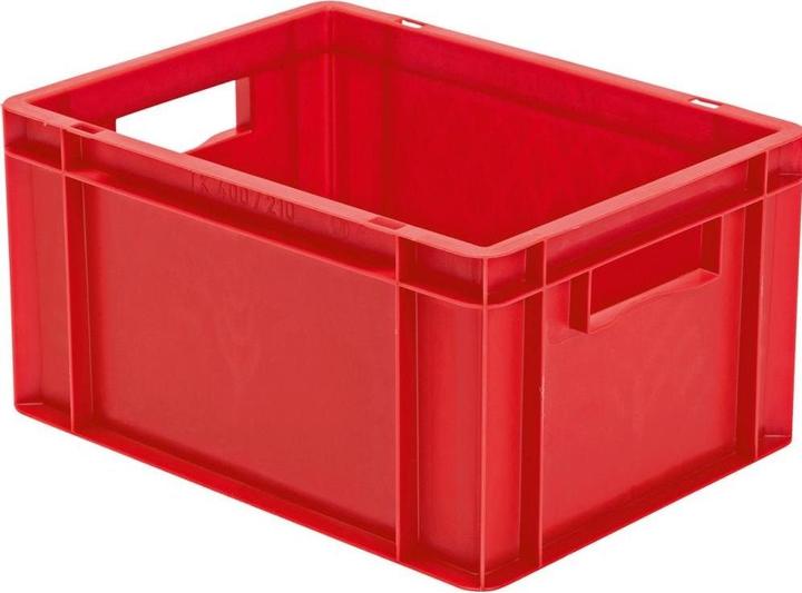 Actual product image kaiserkraft Euro format stacking containers, walls and bottom closed