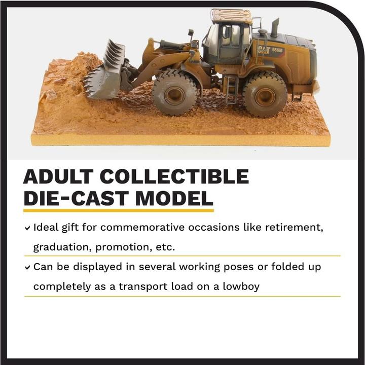 Image du produit Diecast Masters Caricatore a Ruote Cat 966M Serie Weathered