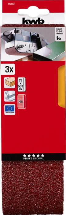 Actual product image kwb Sanding belt (80)