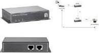 Produktbild LevelOne POR-0100: PoE Extender, 100m