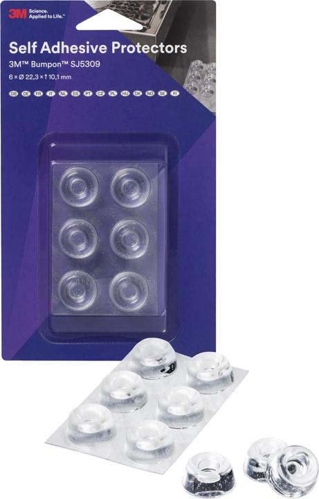 Actual product image 3M Self-adhesive appliance foot (6 pcs.)