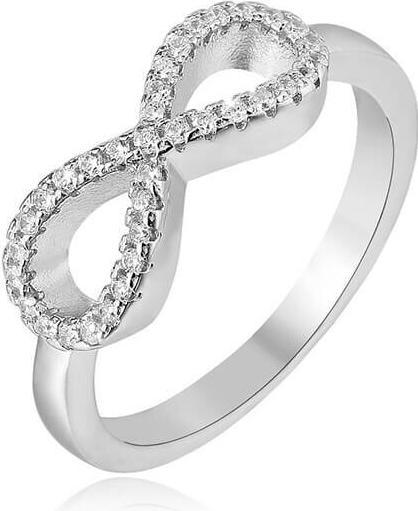 Produktbild Beneto Silver ring Infinity AGG208 - Circuit: 54 mm (L) (54, 925 Silber)