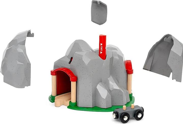 Produktbild Ravensburger BRIO World - 36044 Tunnel mit Sprengfunktion | Zugset für Kinder ab 3 Jahren