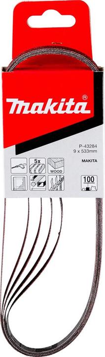 Actual product image Makita Abrasive belts (100)