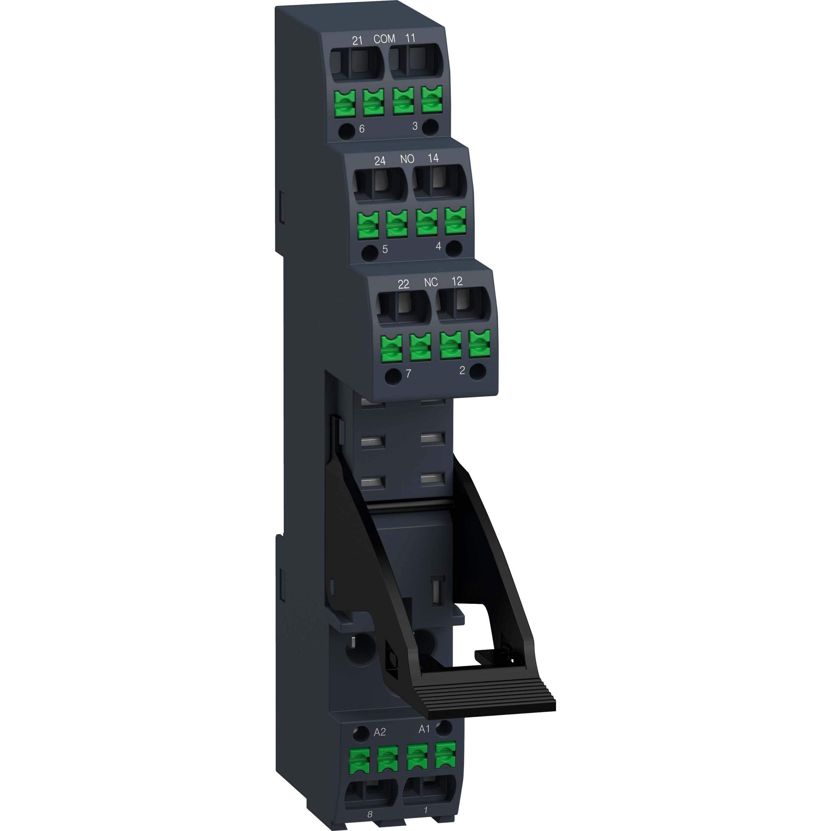 10x APC, Zubehör Steuerungstechnik, Relaissockel, 5A, 300V, Schnellklemmblöcke (Relaissockel)