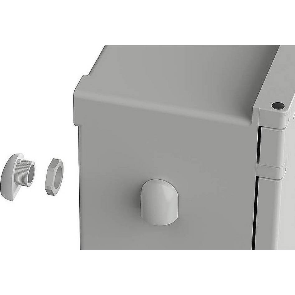 Bopla PS VE XS Polysafe Belüftungselement XS Belüftungselement (L x B x H) 25 x 28 x 10 mm Glasfaserverst (Gehäuse), Ele...