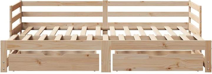 Produktbild vidaXL ausziehbares Tagesbett