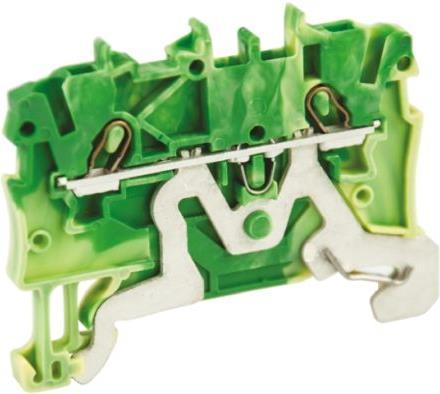 Produktbild Wago 2x1mm through terminal grn/yel