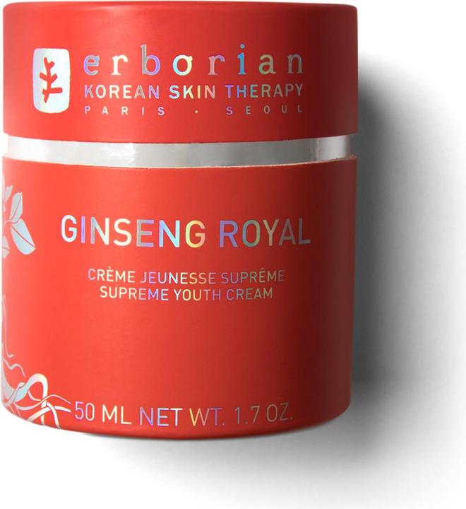 Image du produit Erborian Crème de jeunesse suprême au ginseng royal - 50ml (50 ml, Crème 24h)