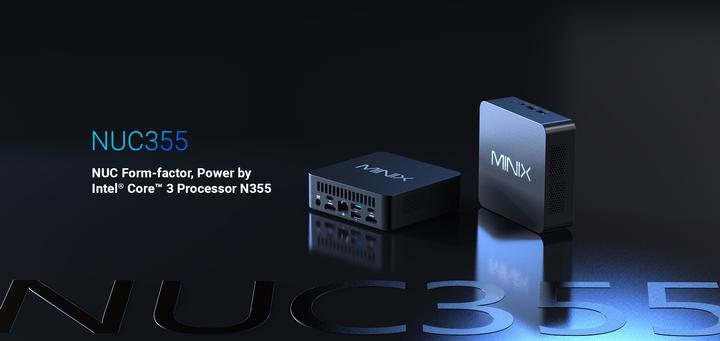 Produktbild Minix NUC 355 (512 GB, 16 GB, Intel N150)