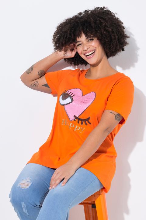 Immagine prodotto Angel of Style T-Shirt, A-Linie, Augen-Herz (50)