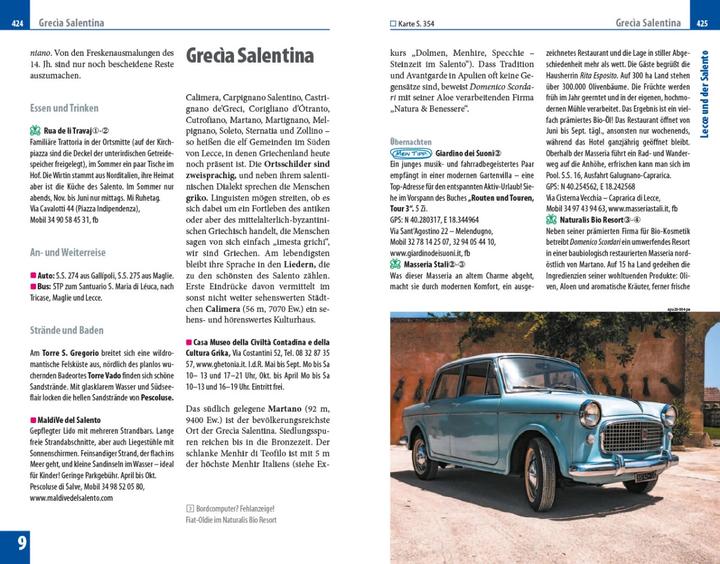 Image du produit Guide de voyage Pouilles, Gargano, Salento (Allemand, Peter Amann, 2021)