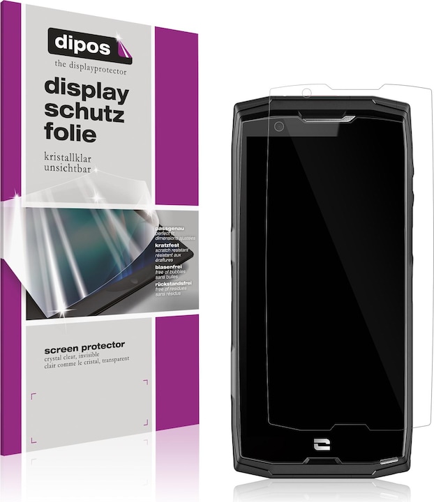 Actual product image Dipos Screen Protector Crystalclear (4 Piece, Crosscall CORE-M5)