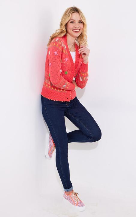 Immagine prodotto Joe Browns V-Neck Floral Cardigan (36)