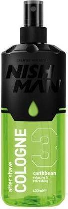 Nishman Lemon Cologne Disinfectant 70% Alcohol (Aftershave balm, 400 ml)