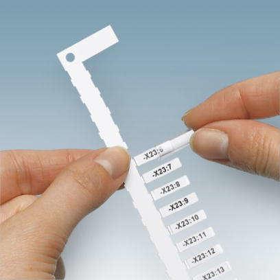 Produktbild Phoenix Contact Phoenix US-WMT (18X4) - Kabelmarkierungen - Weiss - Polyvinylchlorid (PVC) - Deut