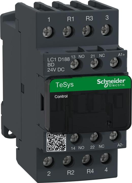 Produktbild Schneider Electric Schütz,2NO+2NC,32A,24Vdc,AC-1, 4-polig