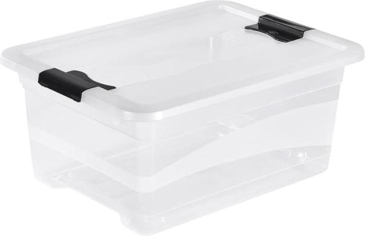 Actual product image keeeper Storage box "cornelia", 12 litres, transparent (12 l)