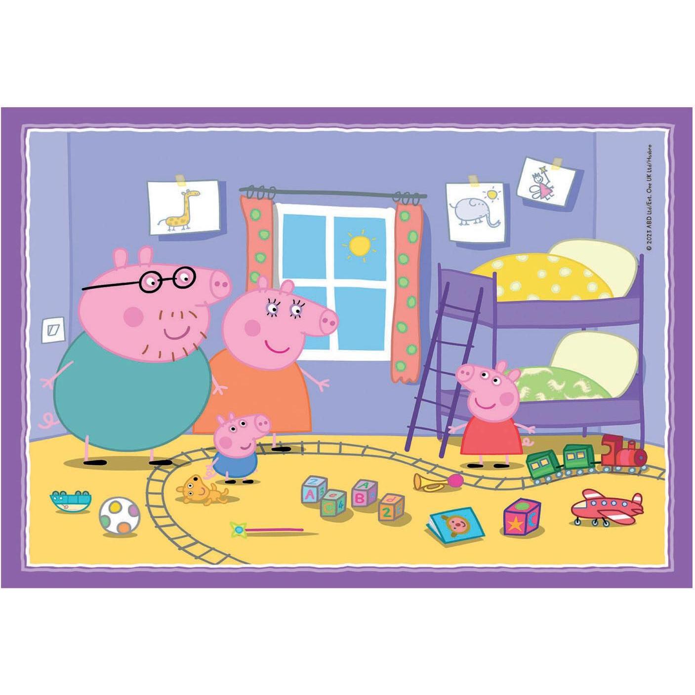 Thumbnail - Clementoni 4in1 Puzzle Peppa Pig (24 Teile)
