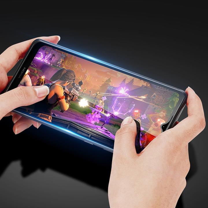 Actual product image Dux Ducis 10D Tempered Glass Tempered Glass For Nokia G11 Plus 9H With Black Frame (1 pcs., Nokia G11 Plus)