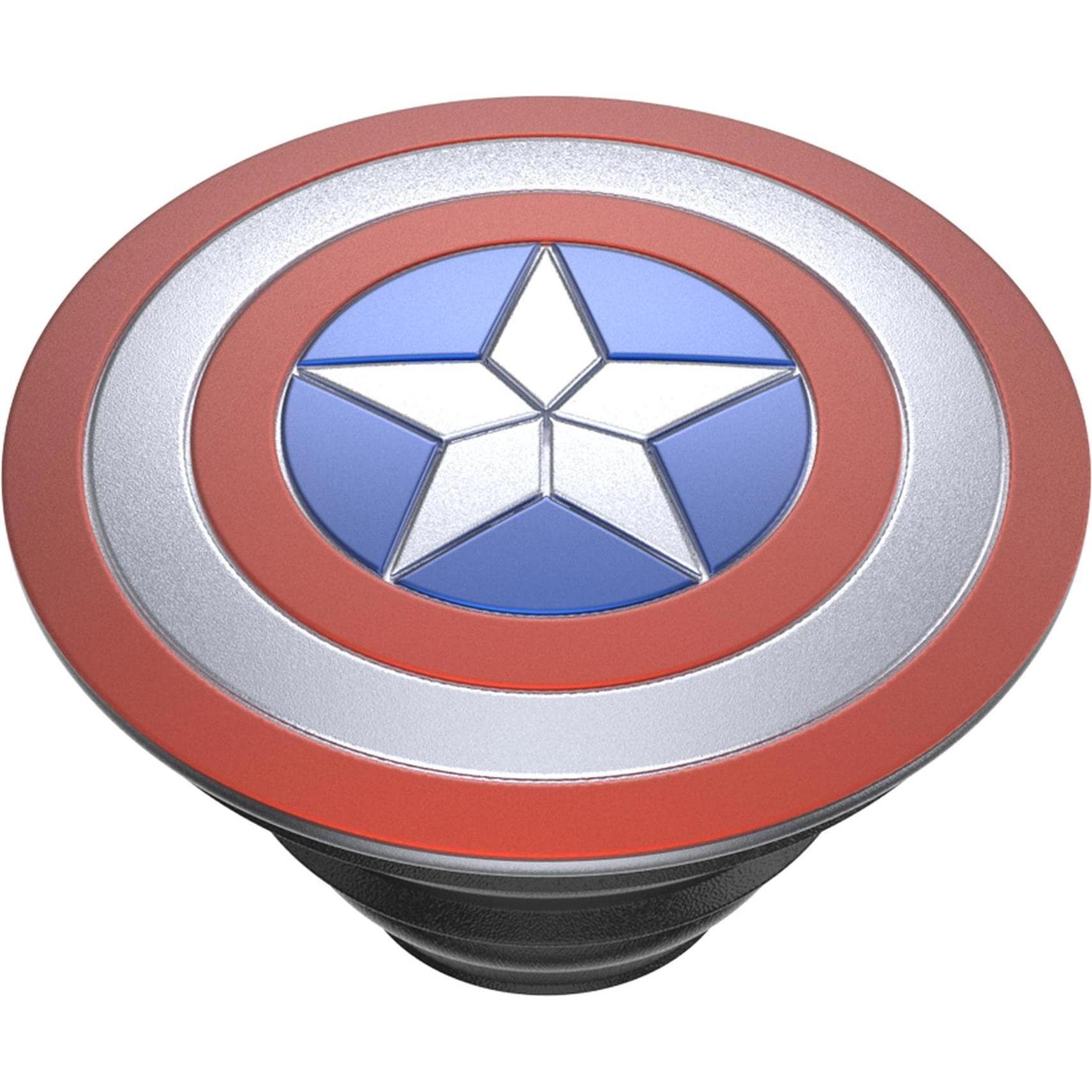 Thumbnail - PopSockets PopGrip Premium Captain America Shield, Smartphone Halterung, Mehrfarbig