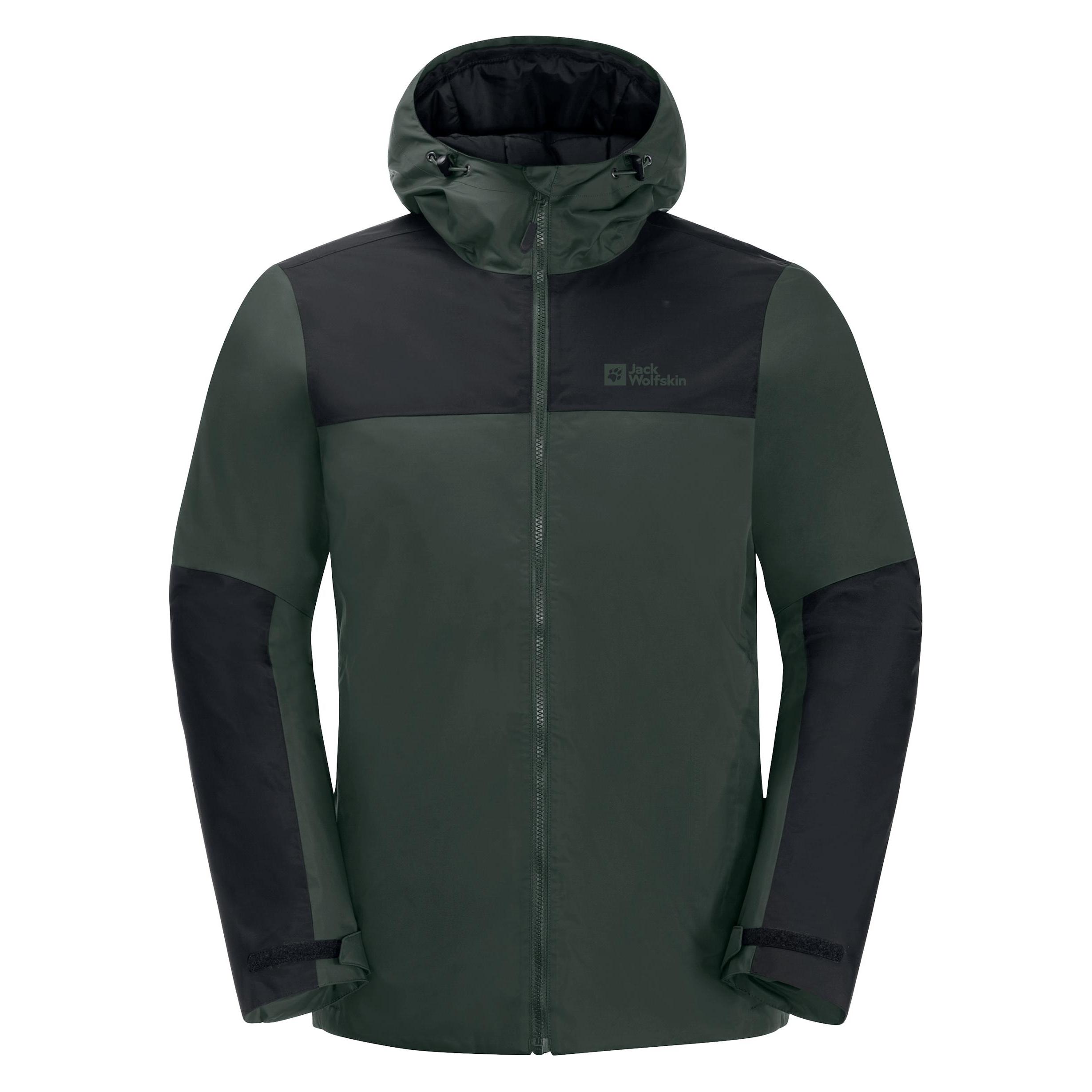 Jack Wolfskin, Herren, Mäntel, Jasper Ins Jkt M, Schwarz