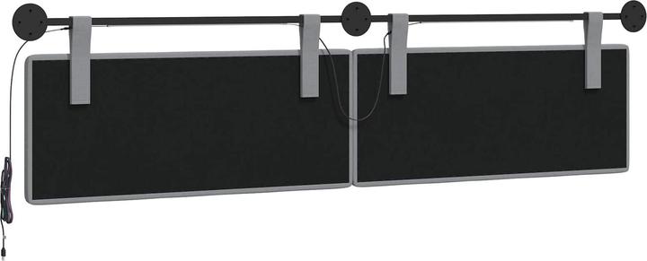Actual product image vidaXL Schlafzimmer-Kopfteil (210 x 55 x 5 cm)