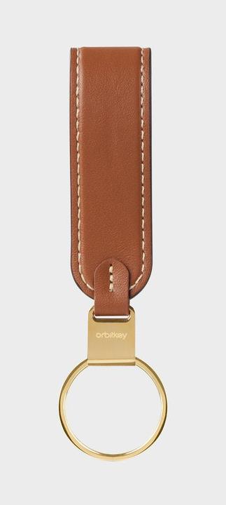 Produktbild Orbitkey Loop Schlüsselanhänger, karamell