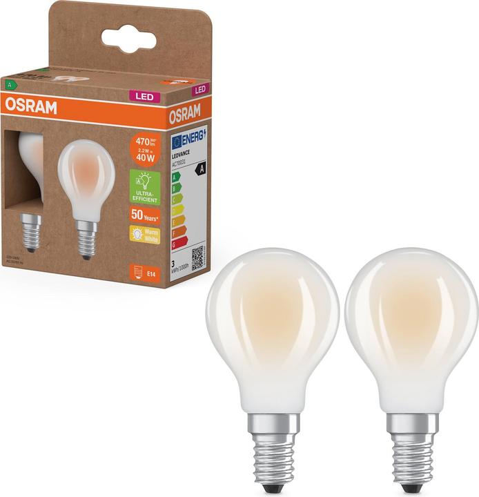 Produktbild Osram LED Classic (E14, 470 lm, 2x)