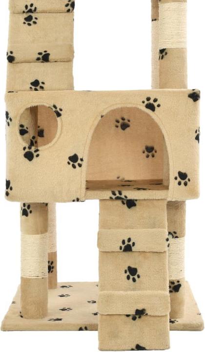 Actual product image vidaXL Lewis (170 cm, Beige with paw print)