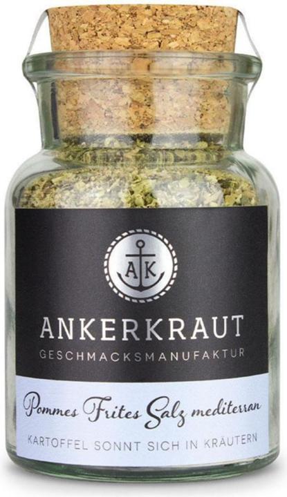 Ankerkraut Gewürze Pommes Frites Salz Mediterran (85 g)