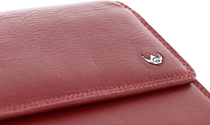 Actual product image Golden Head Polo wallet RFID leather 19.5 cm