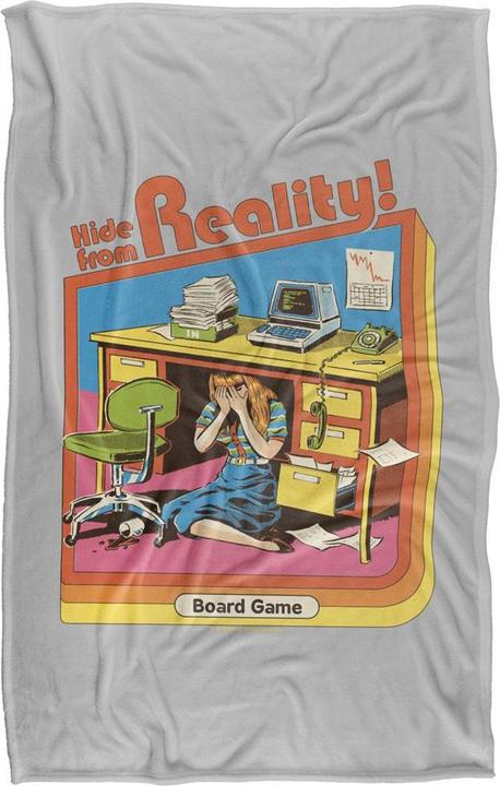 Produktbild Steven Rhodes Hide From Reality Decke Weiche Haptik