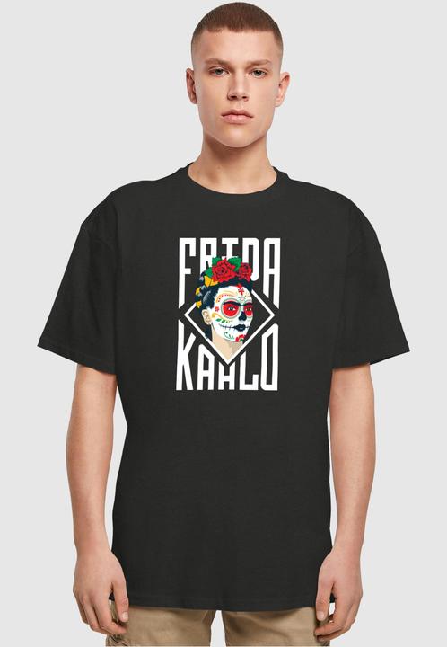 Produktbild Merchcode Frida Kahlo - Lettering Heavy Oversize Tee - 117367 (XXL)