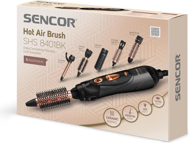 Actual product image Sencor SHS 8401BK