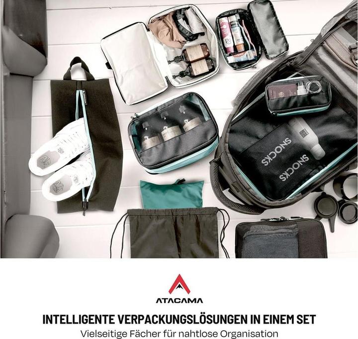 Produktbild Atacama Premium Kompressions Packwürfel 8er-Set