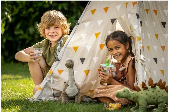 Actual product image Leonardo Children's drinking glass Avventura 215 ml, 3 pieces, dinosaur